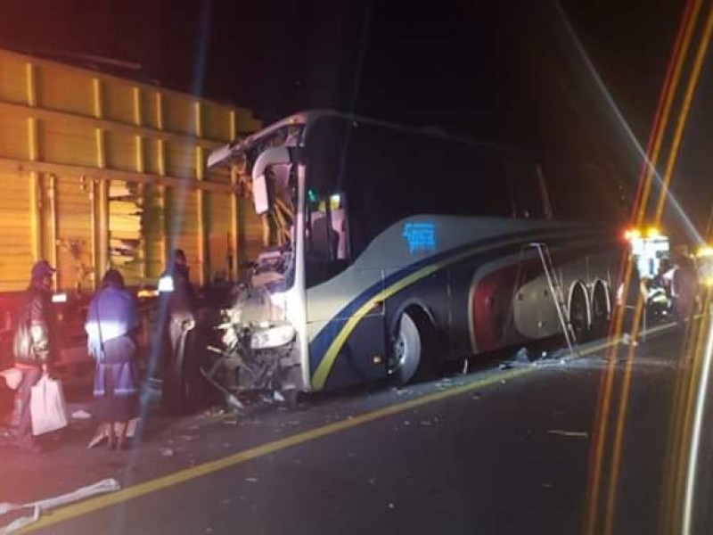 Accidente tramo Oaxaca-Istmo
