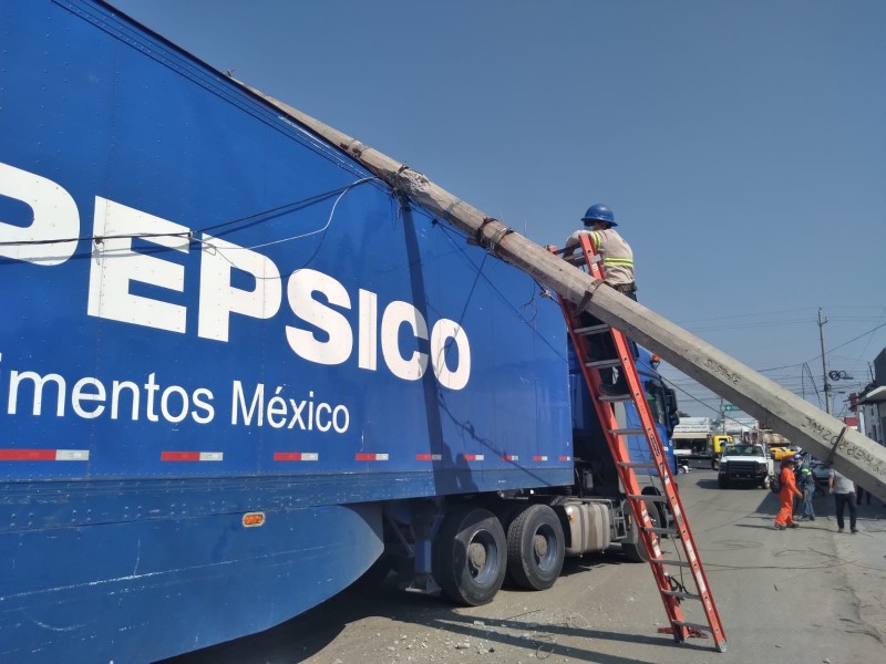 Accidente vial genera afectaciones en servicio de telecomunicaciones