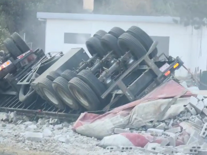 Accidente y rapiña en autopista Orizaba-Puebla