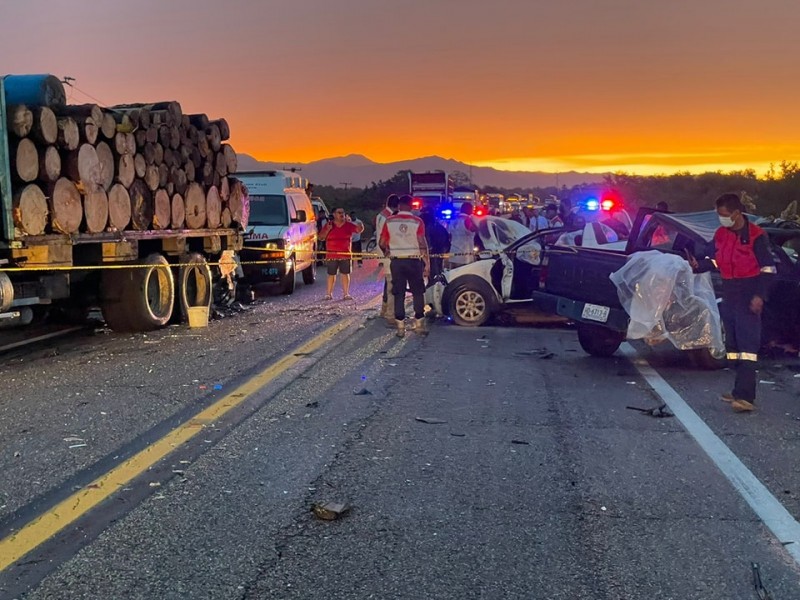 Accidentes carreteros dejan 21 muertos de enero a septiembre