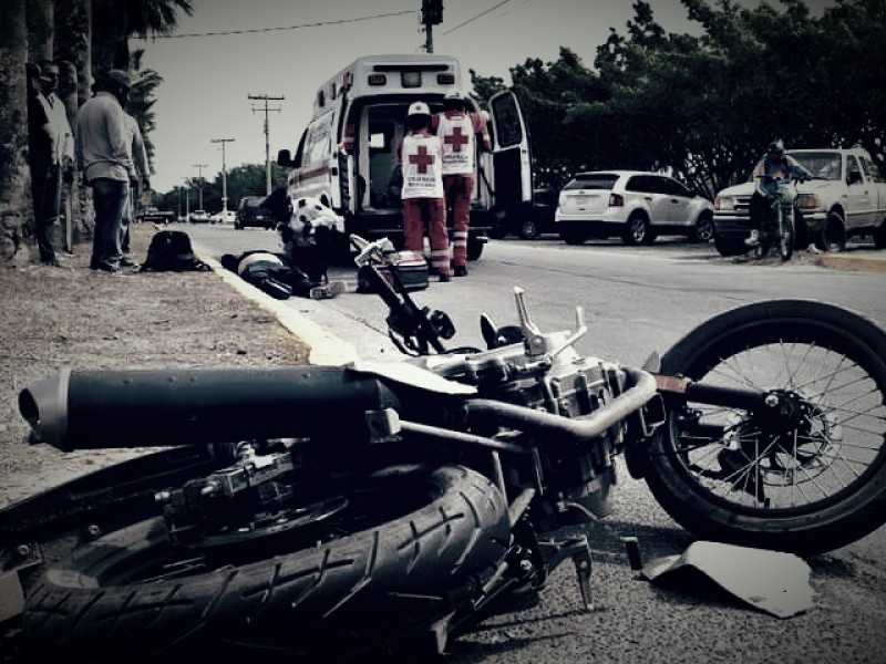 Accidentes de motocicleta en Ahome, mayor atención de hospitales públicos