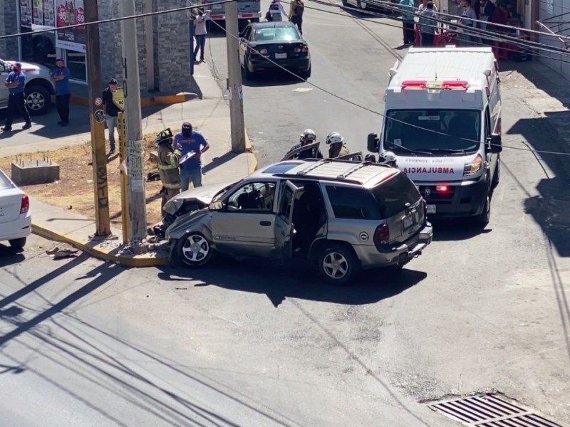 Accidentes durante el fin de semana en Zacatecas