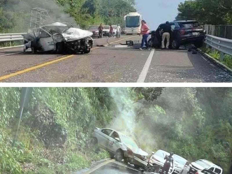 Accidentes en rutas a Vallarta: Dos muertos y cierres de vialidades