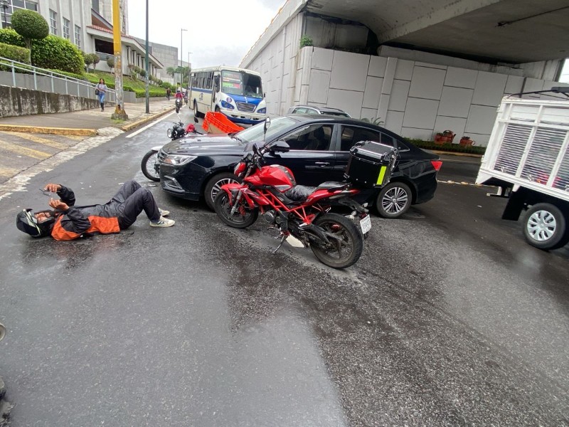 Accidentes vehiculares dejan varios lesionados en Xalapa