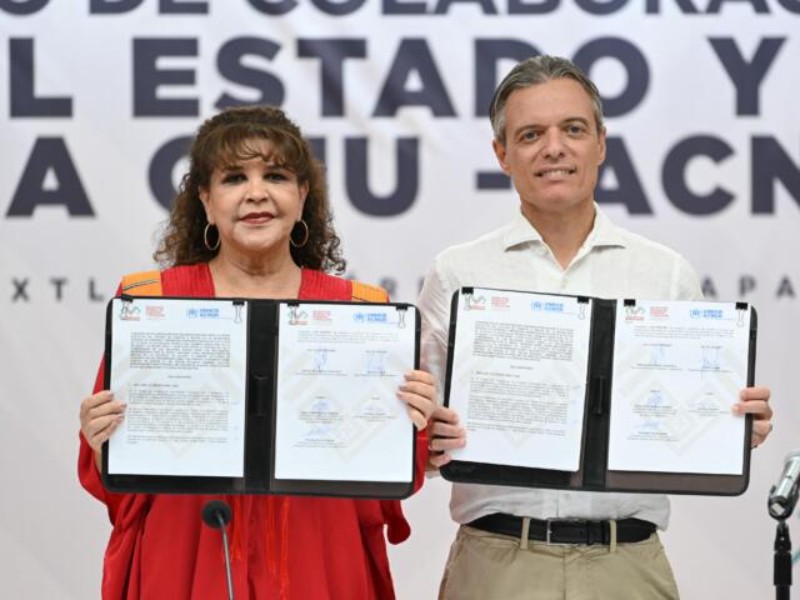 Acnur y Gobierno de Chiapas firman convenio de colaboración