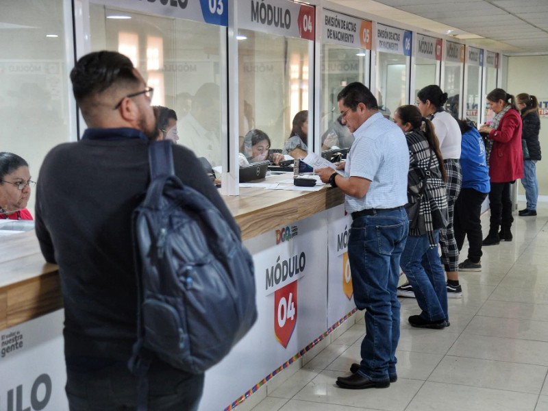 Actas del Registro Civil podrán tramitarse en módulos multipago de Finanzas