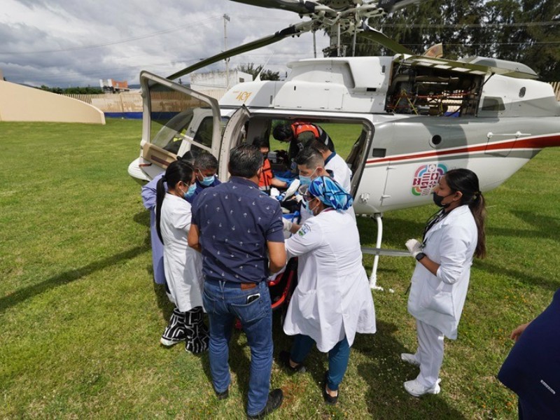 Activa Gobierno de Oaxaca protocolo aéreo para donación de órganos de joven