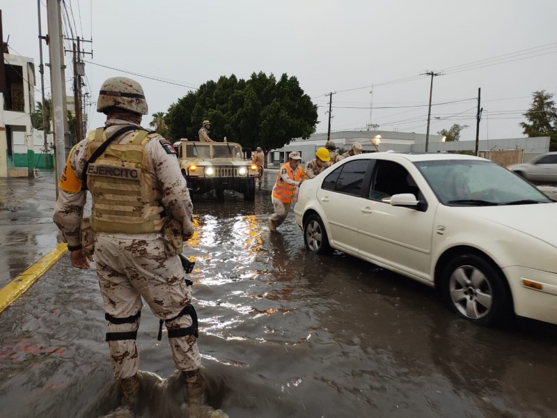 Activa Sedena plan DN-III-E Hermosillo  por lluvias