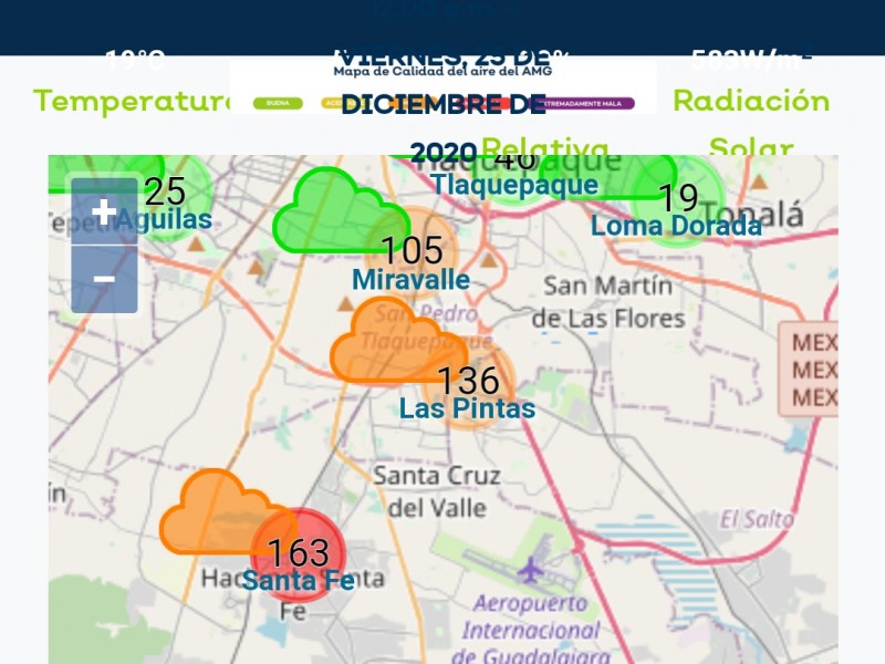 Activa Semadet contingencia en Santa Fe