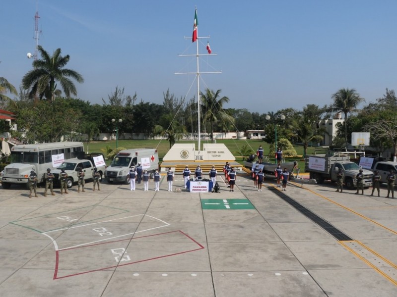 Activa SEMAR Operativo Salvavidas Invierno 2021 en Tuxpan