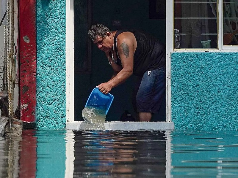Activan Alerta Amarilla por lluvias fuertes en 11 alcaldías de CDMX