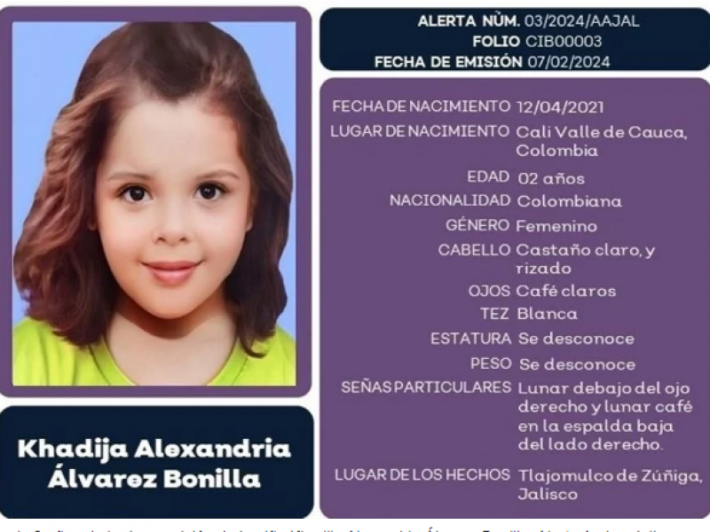 Activan Alerta Amber luego de dos años desaparecida