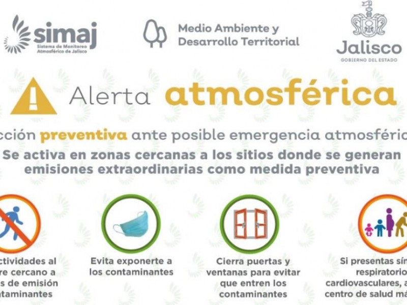 Activan Alerta Atmosférica en La Venta del Astillero