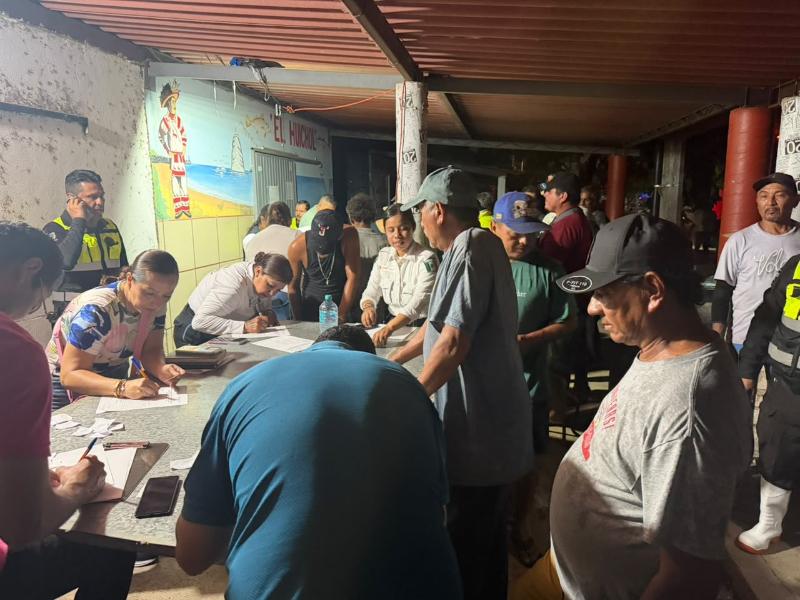 Activan apoyos para familias afectadas por el paso de Rachel en Nayarit