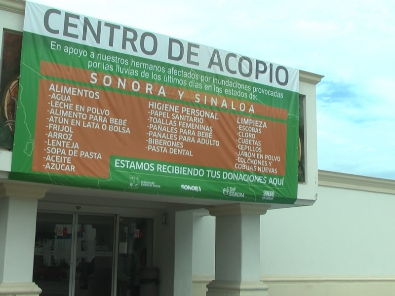 Activan centros de acopio en Sonora