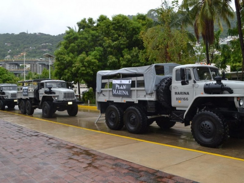 Activan en Guerrero Plan Marina en fase preventiva por Roslyn