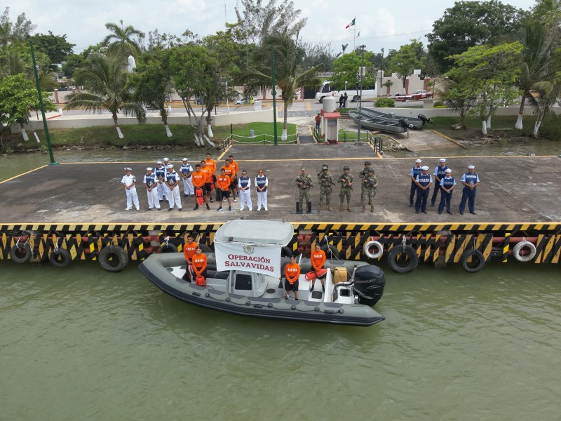 Activan Operación Salvavidas Verano 2025 en Tuxpan