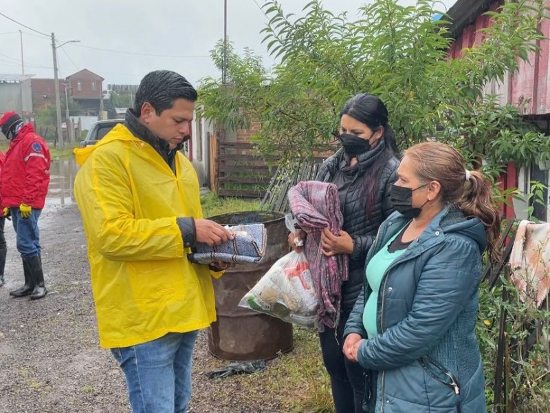 Activan plan de contingencia por lluvias en Pueblo Nuevo