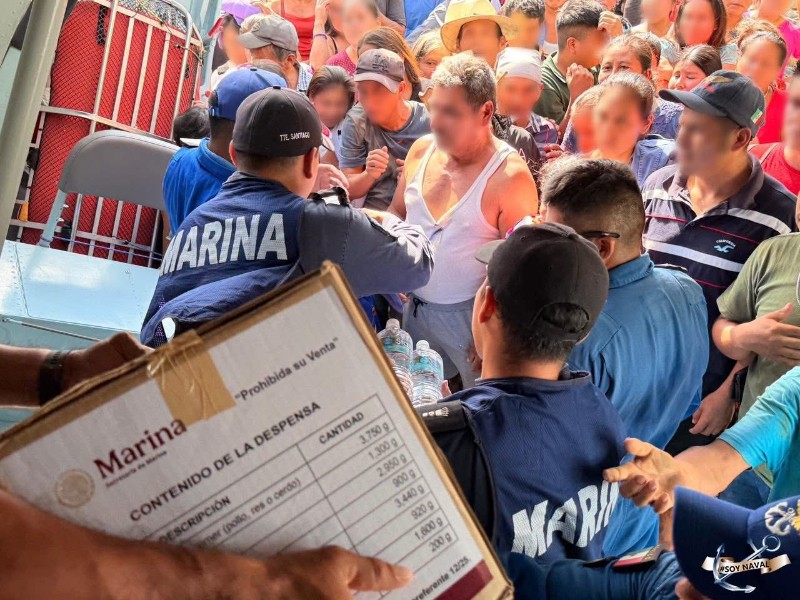 Activan Plan Marina tras inundaciones en Poza Rica y Álamo