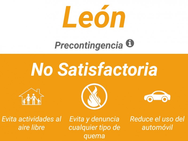 Activan precontingencia ambiental en León y Salamanca