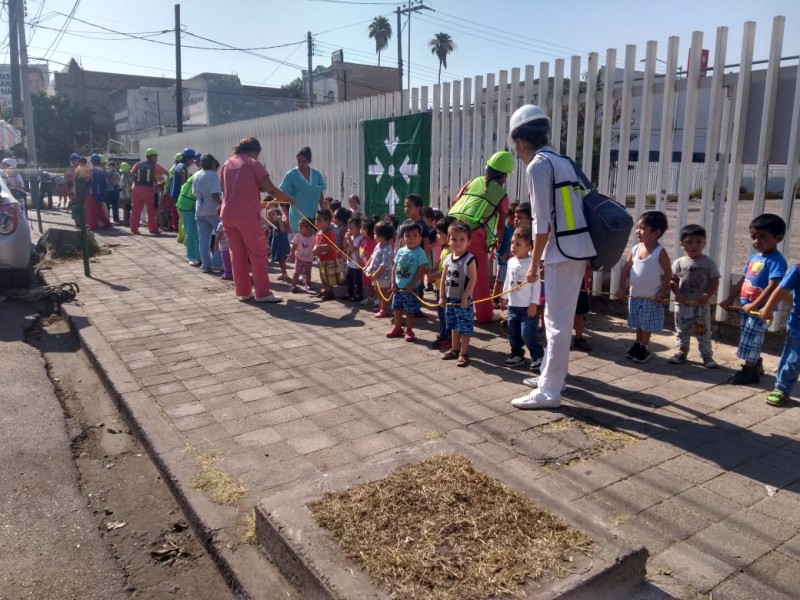 Activan simulacro en Guardería de Torreón