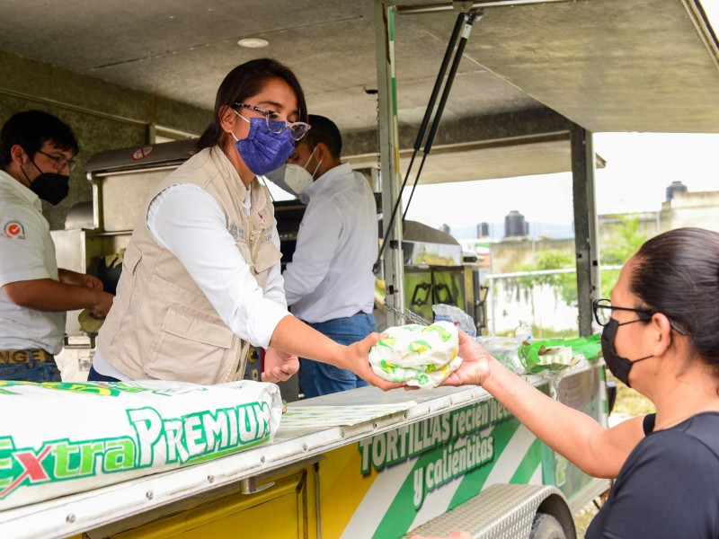 Activan Tortimóvil en Xalapa regalarán tortillas a damnificados por Grace