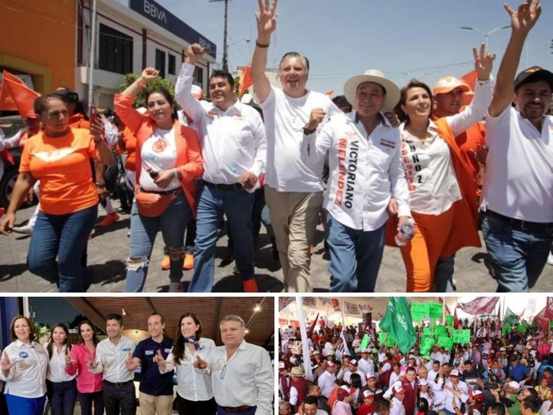 Actividades candidatos gobernadores 19 de abril