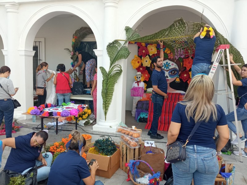 Actividades por Día de Muertos en Boca del Río