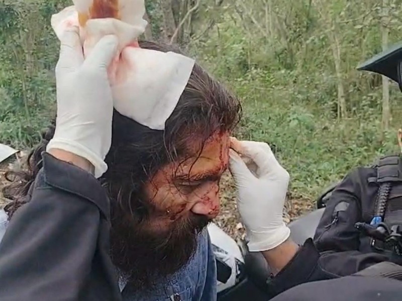 Activista del Bosque Don Roberto es herido por disparo en Xalapa
