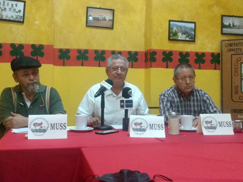 Activistas sociales crean Movimeinto de Unión Socialista Sinaloense