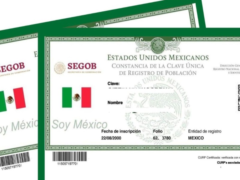 Actualiza tu CURP certificada y evita complicaciones