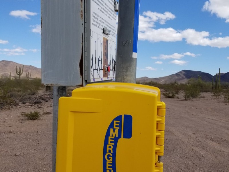 Acuden a llamados de emergencia en el desierto