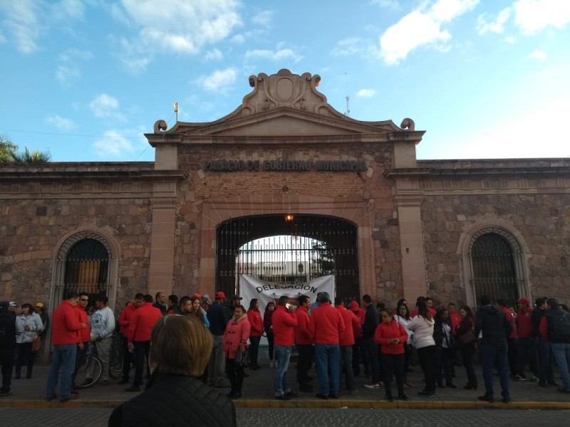 Acuerdan pago a trabajadores del Ayuntamiento de Guadalupe