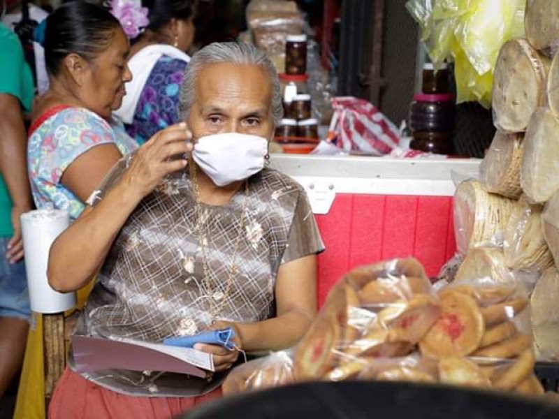 Acuerdan uso obligatorio de cubrebocas en mercados de Tehuantepec