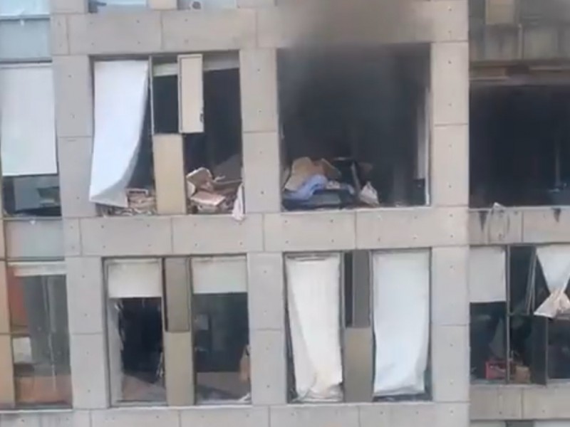 Acumulación de gas causa explosión en Centro Histórico de CDMX