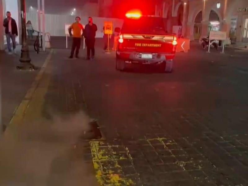 Acumulación de gas metano genero incendio en alcantarillas de Tepic