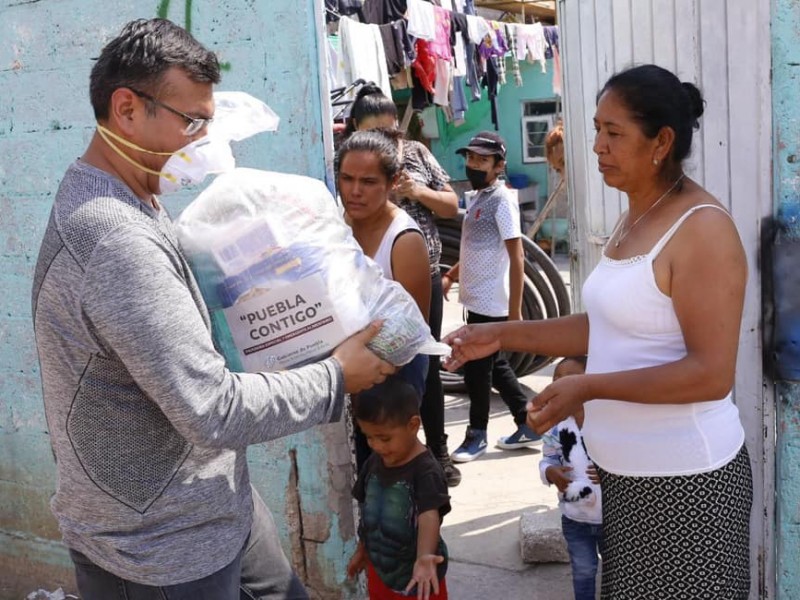 Acusan entrega de apoyos alimentarios con sesgos y 