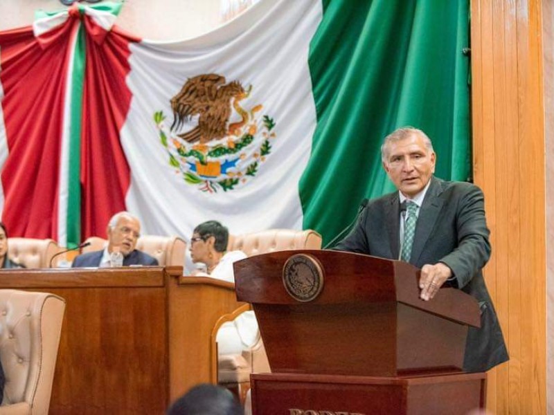 Adán Augusto López visitó Nayarit. Prometió apoyos a zonas afectadas