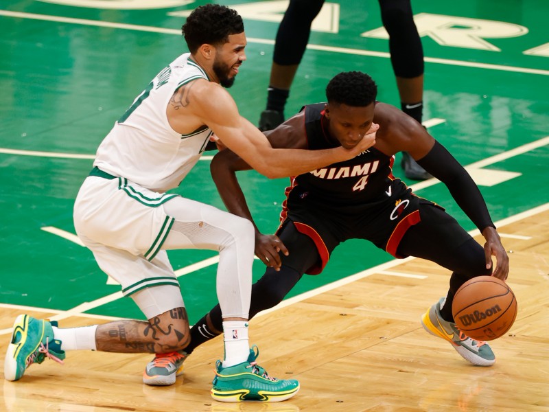 Adebayo y el Heat domaron a Celtics en juego 3