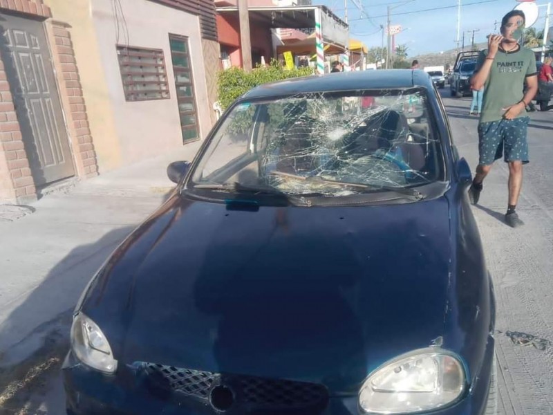 Adolescente atropellada en la colonia Francisco Villa