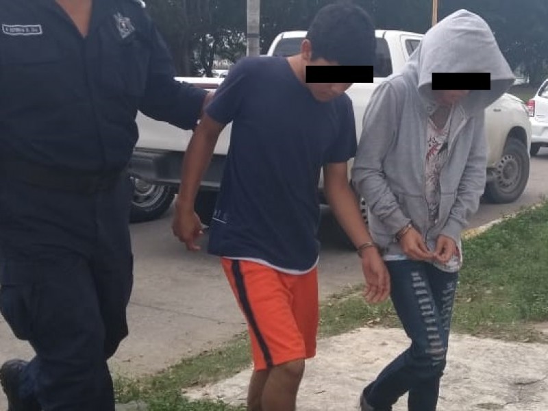 Adolescentes detenidos por droga