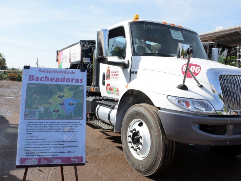 Adquiere Ayuntamiento de Culiacán maquinaria motoniveladoras para bacheo de calles