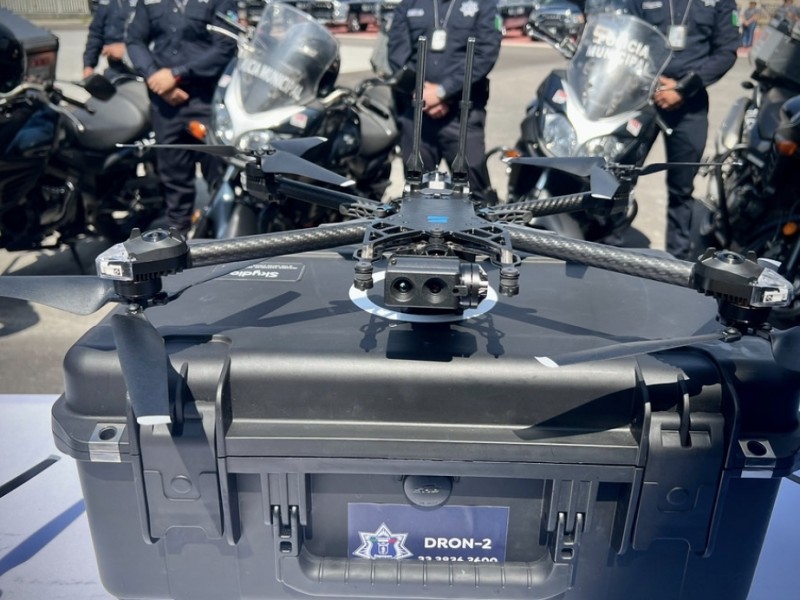 Adquiere Comisaría de Zapopan drones para reforzar seguridad