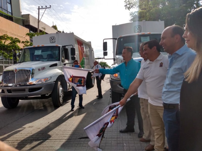 Adquiere Culiacán unidades de recolección de basura