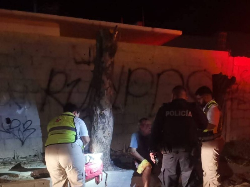 Adulto mayor fue hallado con visibles lesiones en colonia Puesta del Sol Adulto mayor fue hallado con visibles lesiones en colonia Puesta del Sol