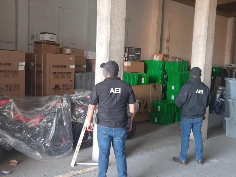 AEI recupera mercancía robada en San Jacinto Amilpas
