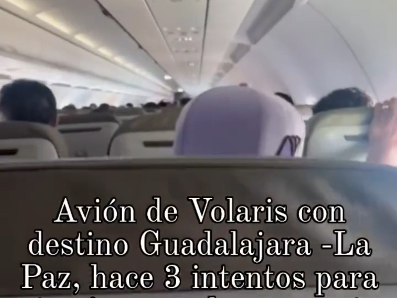 Aeronave desviada a los Mochis tras tres intentos de aterrizaje