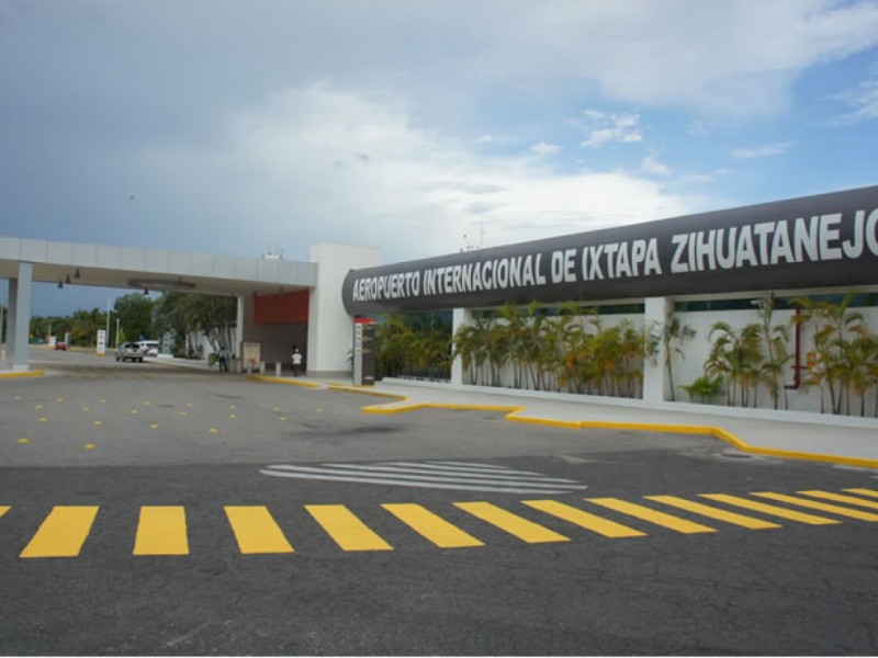 Aeropuerto de Ixtapa-Zihuatanejo en top 10 por movilización de extranjeros