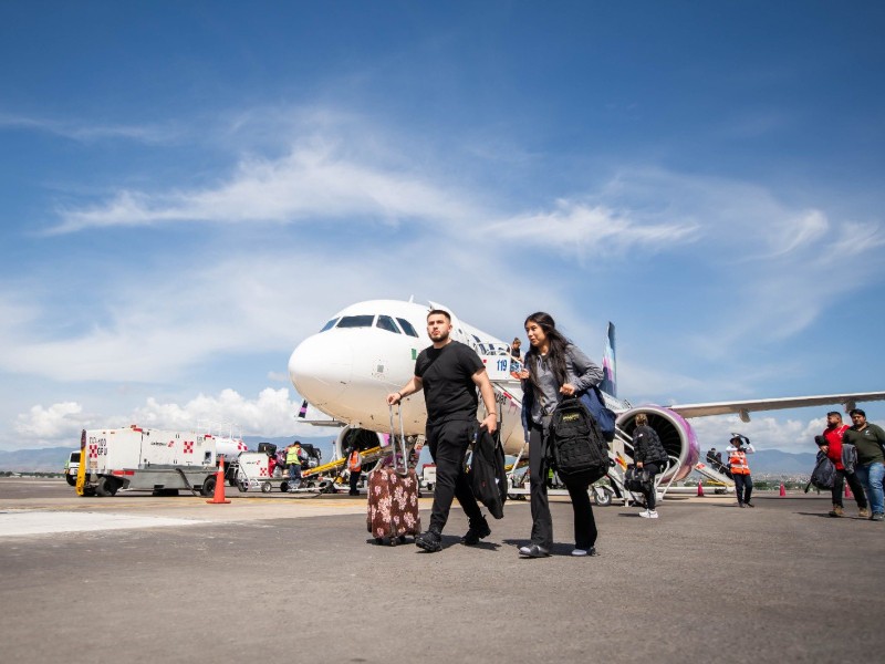 Aeropuerto de Oaxaca registra cifra récord con más de 7 mil pasajeros