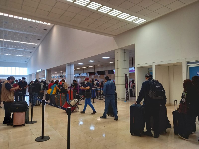 Aeropuerto de Veracruz opera con normalidad